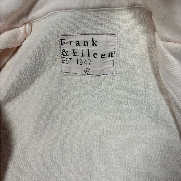 Frank & Eileen Dublin Triple Fleece Sweatshirt Blazer Size xl - Picture 4 of 8